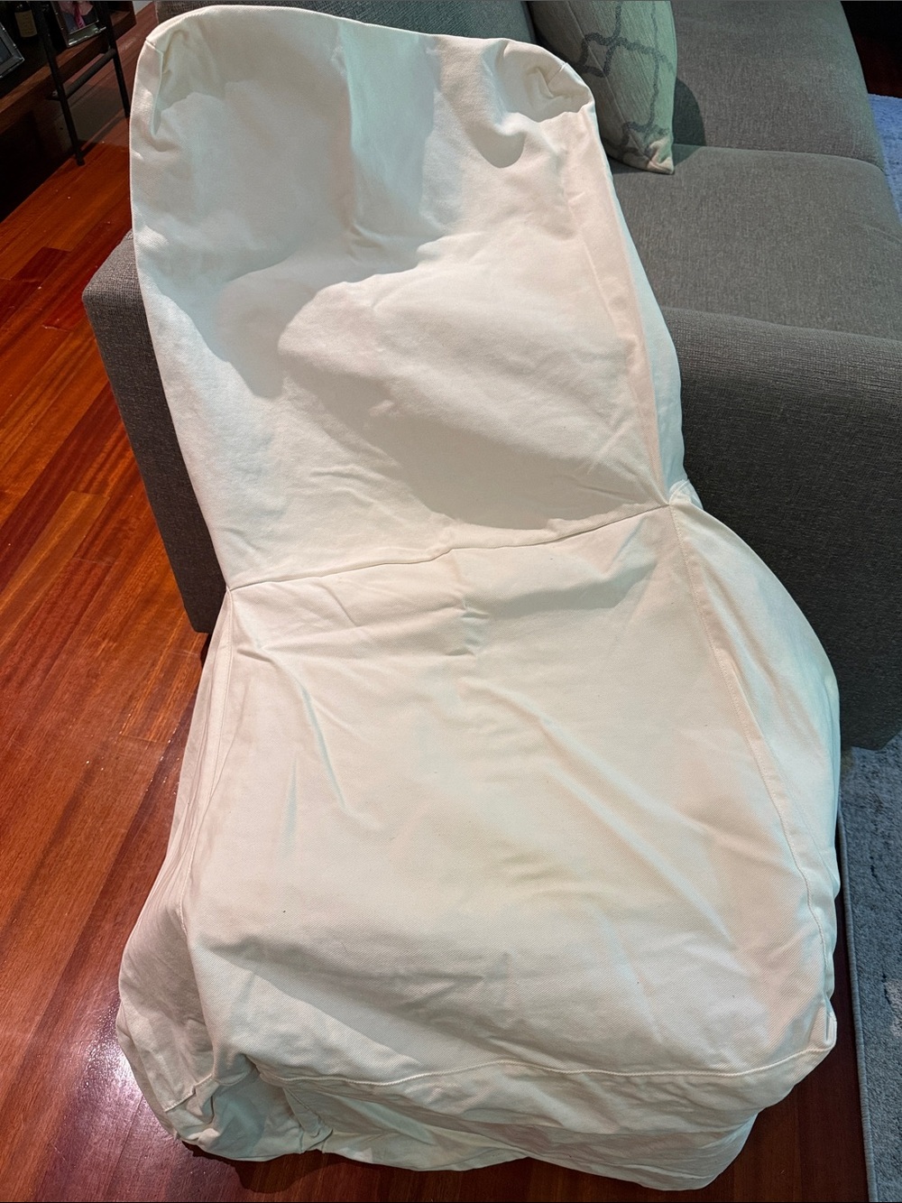 IKEA HENRIKSDAL Neutral Cream Chair Cover